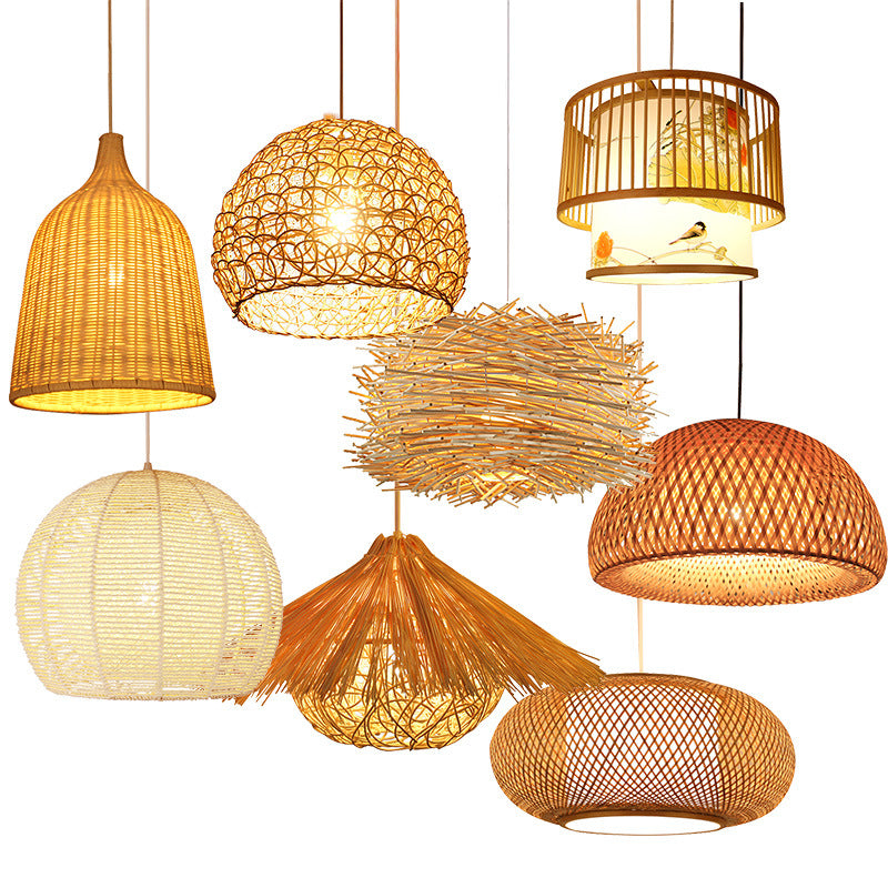 Elegant Designs Hemp Rope Chandelier Pendant Light