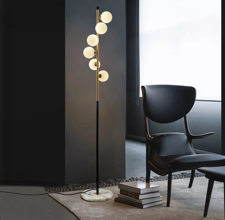 Nordic Postmodern Bubble Glass Ball Floor Light