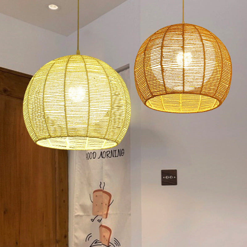 Elegant Designs Hemp Rope Chandelier Pendant Light