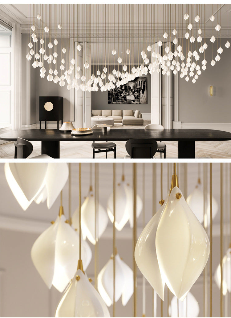 Nordic LED Crystal Light Modern Luxury Chandelier